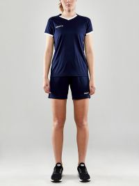 Trainings Shorts Damen Blau